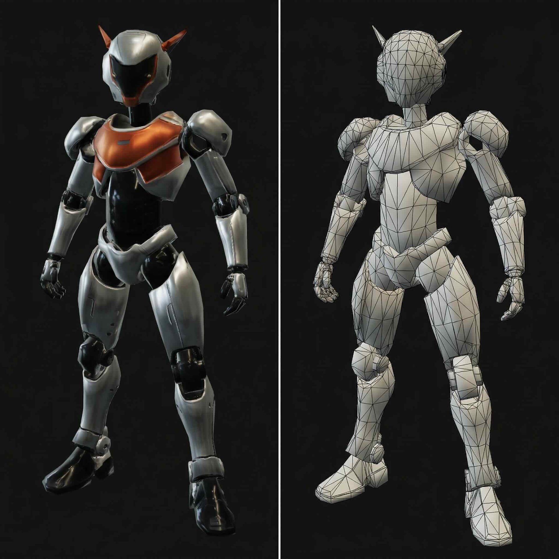 Low-Poly 3D Models