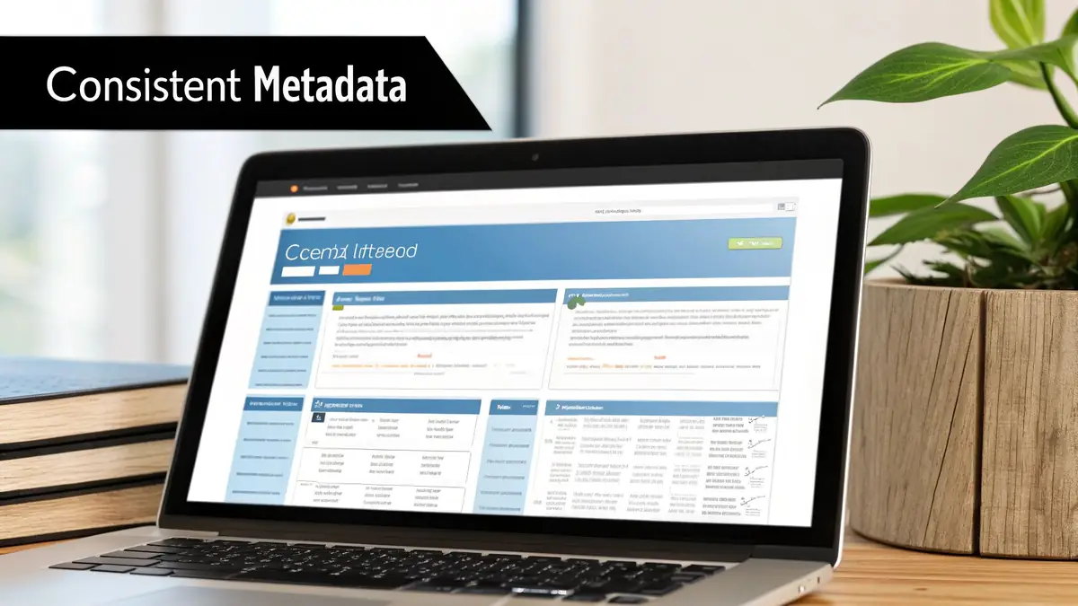 Establish Consistent Metadata Standards