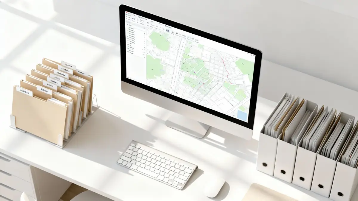 Close-up of a designer's hands navigating a digital creative workflow on a tablet