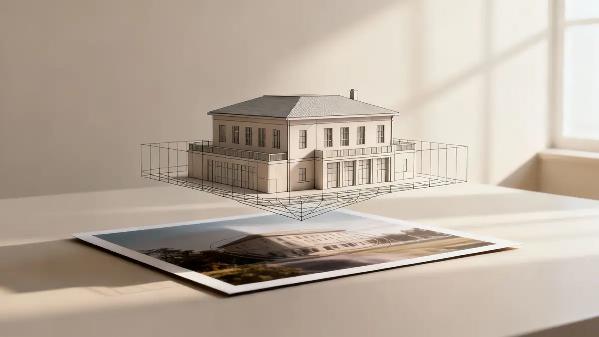 A detailed 3D rendering of an ornate golden object, showcasing the potential of AI conversion.