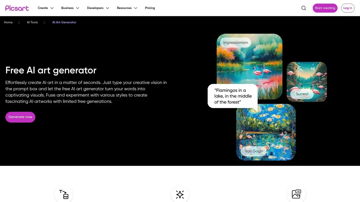 Picsart AI Image Generator