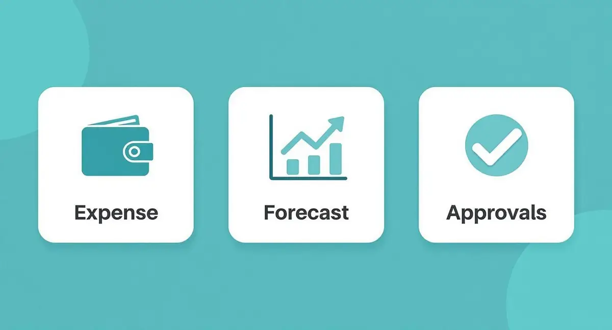 Infographic about project budget management tools