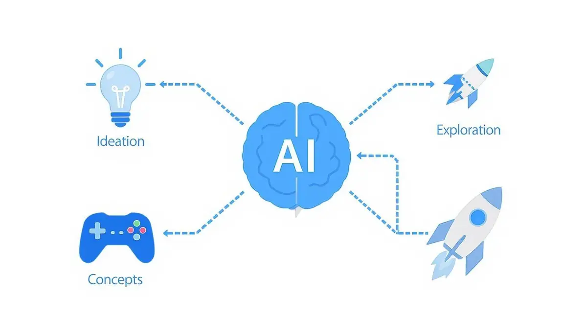Infographic about artificial intelligence drawing